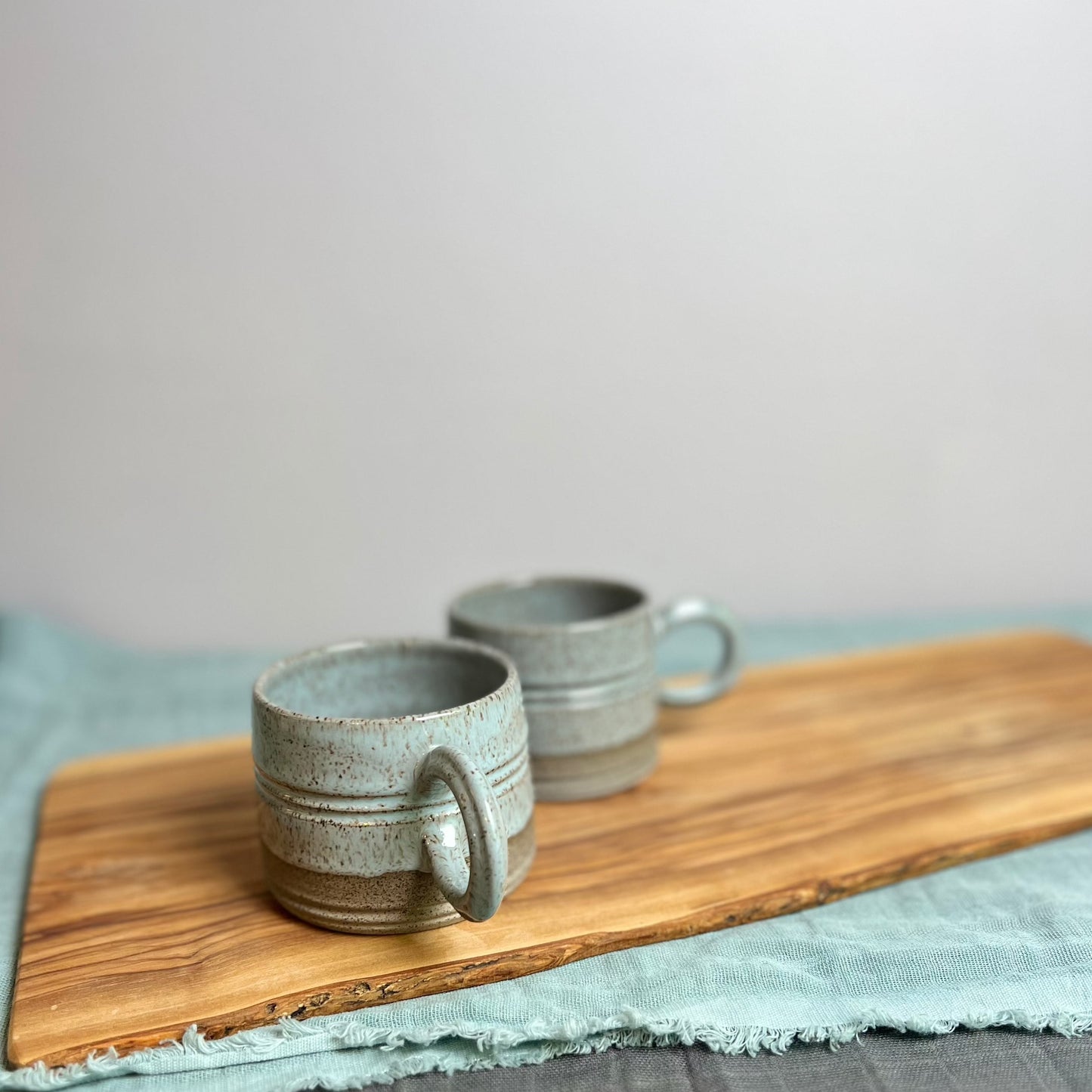 blue city mug