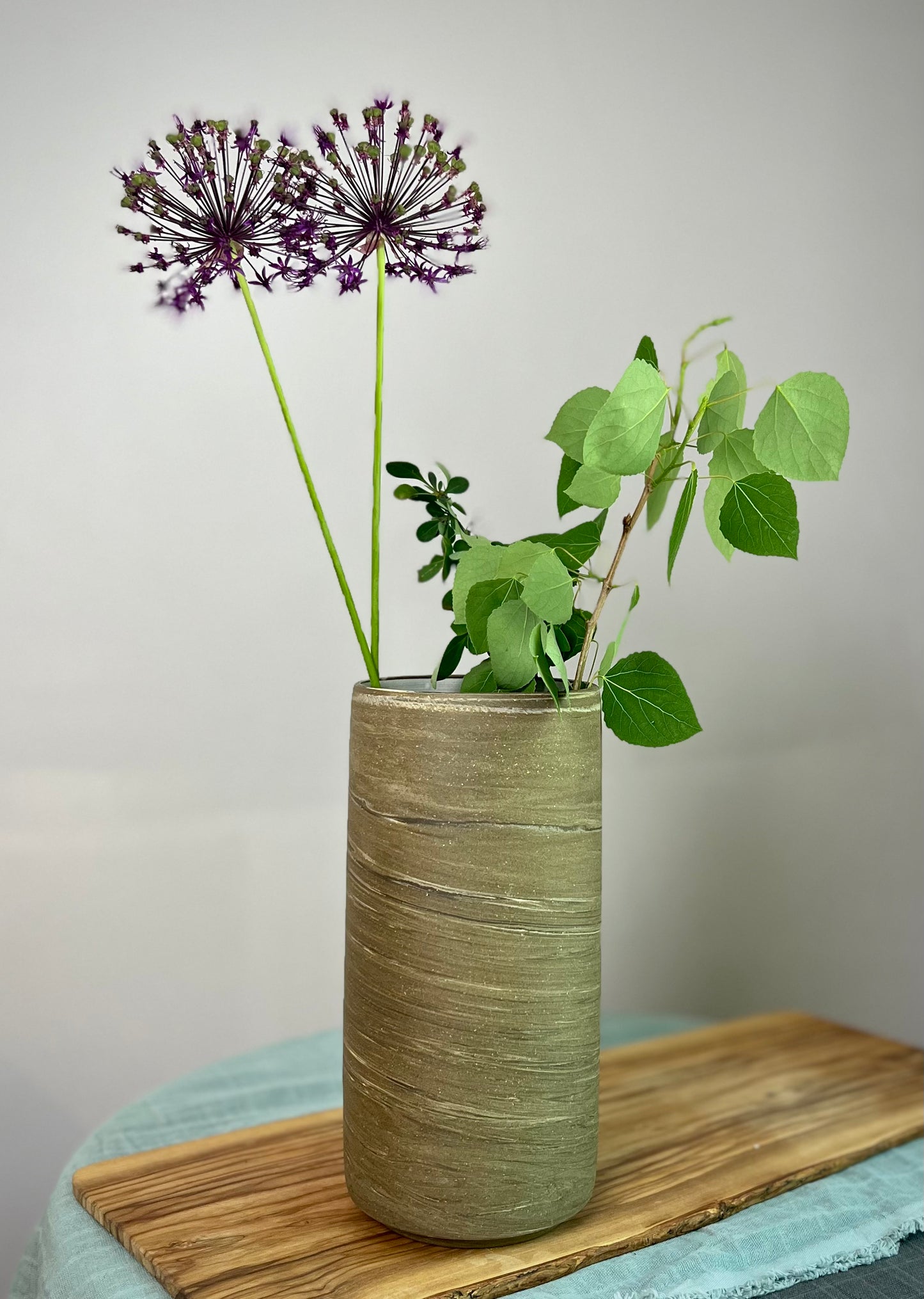 tall vase