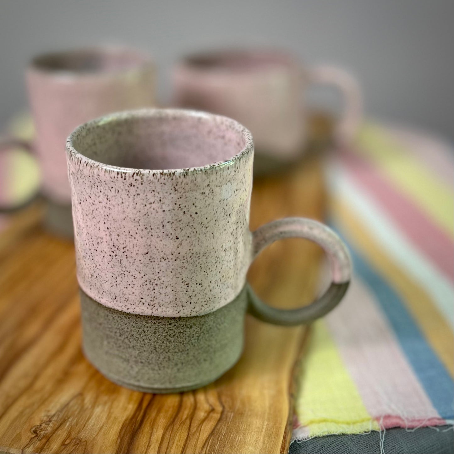 city mug pink tall