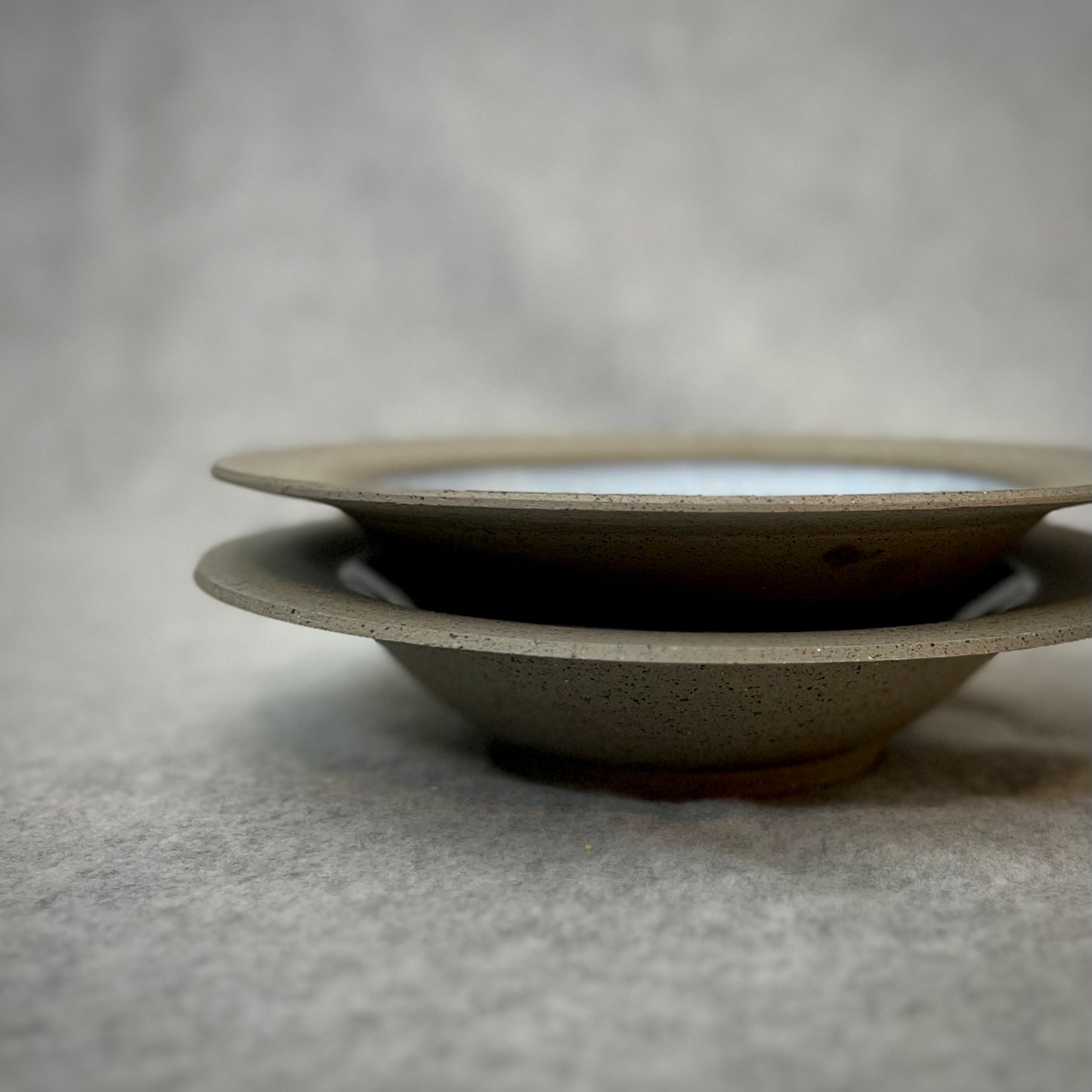 city light blue salad/dessert bowl