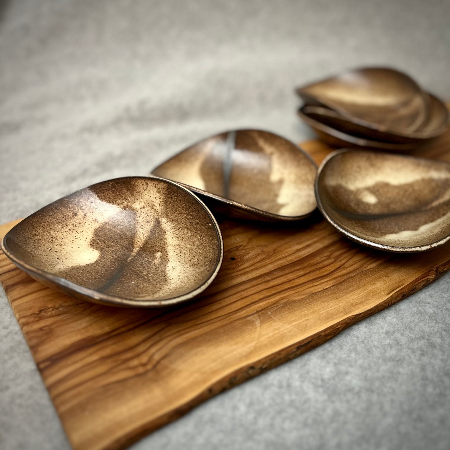 black shino taco/dessert dish small