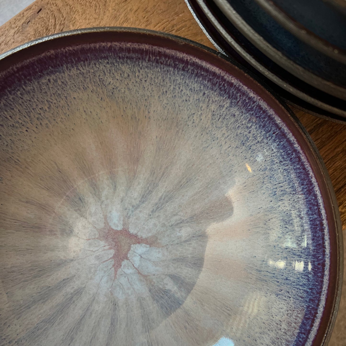 lavender purple bowl