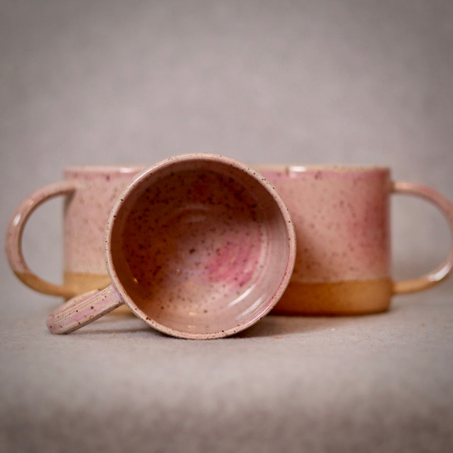 blush buff mug