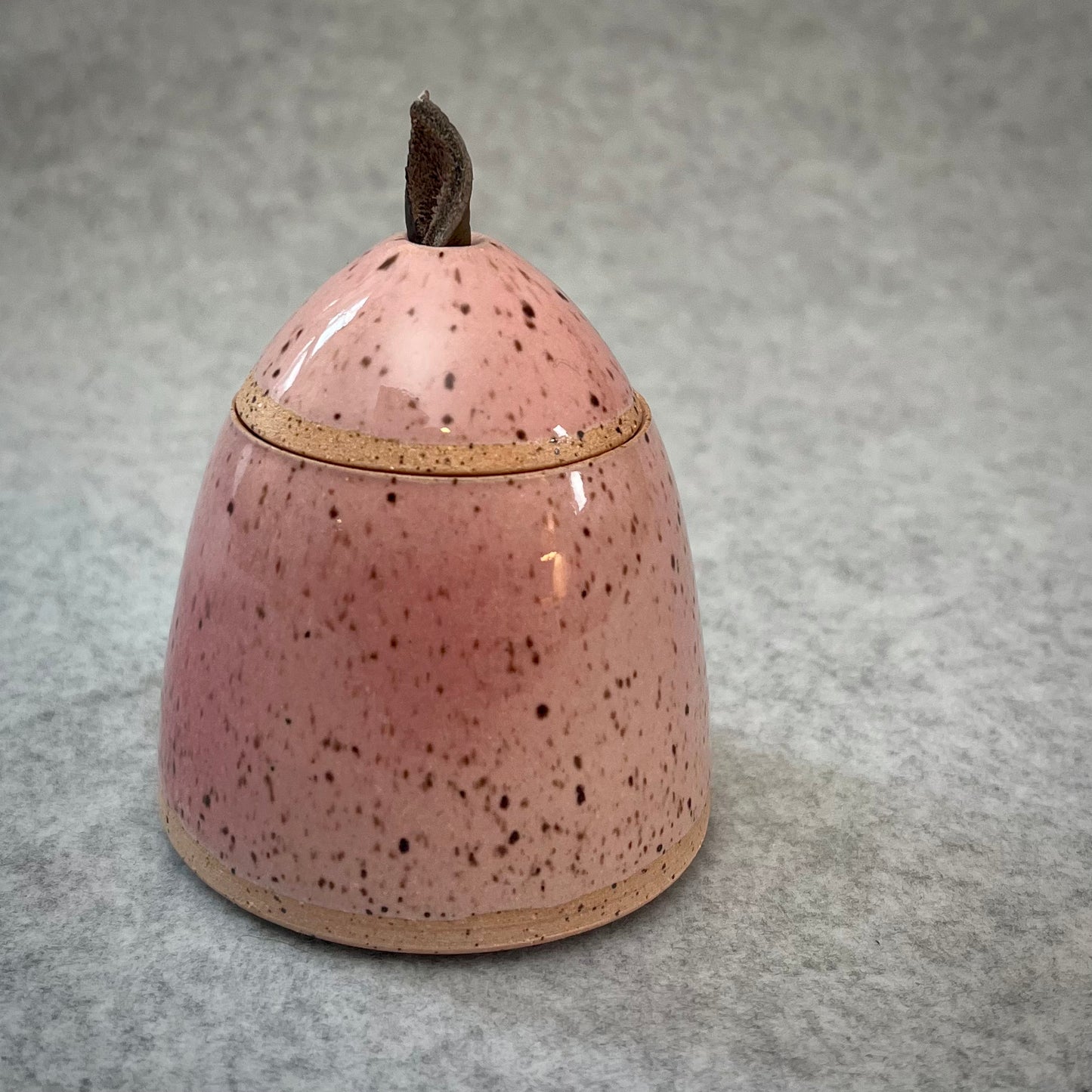 blush pink small jar