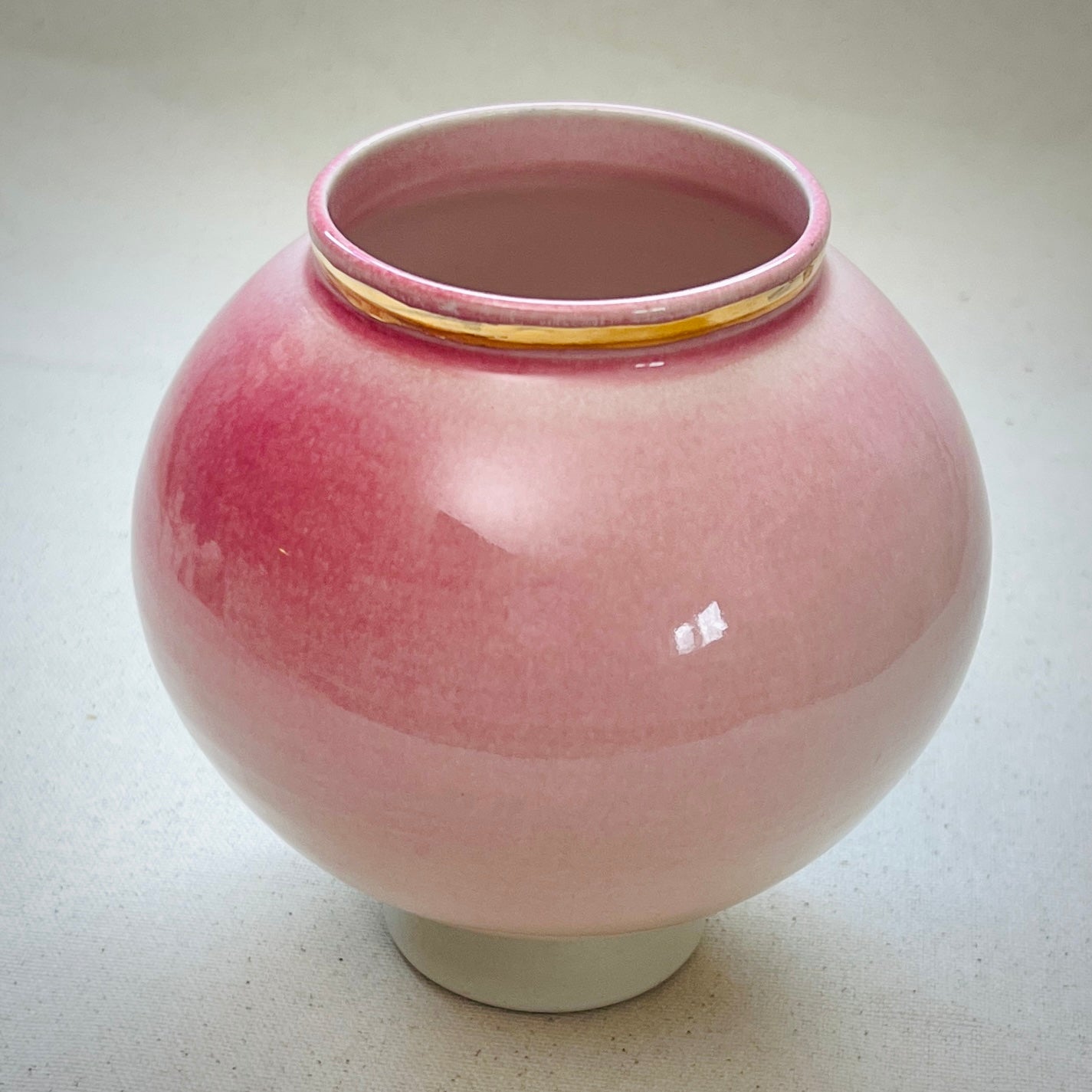 Blush moon jar